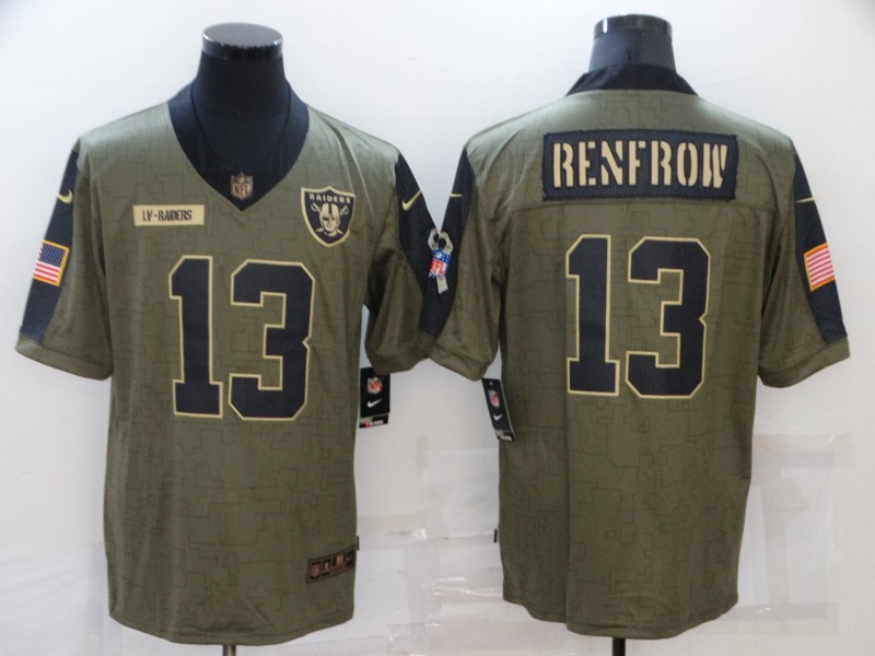 Men's Las Vegas Raiders Hunter Renfrow #13 Brown Jersey